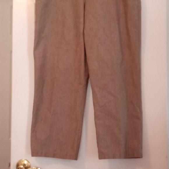 ALFRED Dunner Tan Slacks Size 14 - Picture 2 of 5
